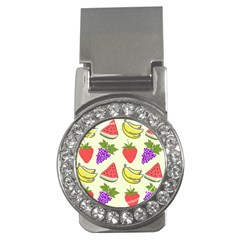 Fruits Pattern Background Food Money Clips (cz)  by Apen