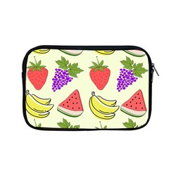 Fruits Pattern Background Food Apple Macbook Pro 13  Zipper Case