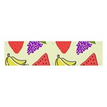 Fruits Pattern Background Food Banner and Sign 4  x 1  Front