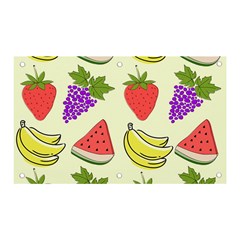 Fruits Pattern Background Food Banner And Sign 5  X 3 