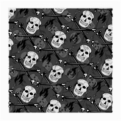 Skull Skeleton Pattern Texture Medium Glasses Cloth by Apen