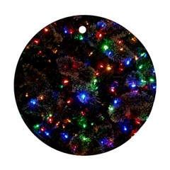 Christmas Lights Ornament (round)