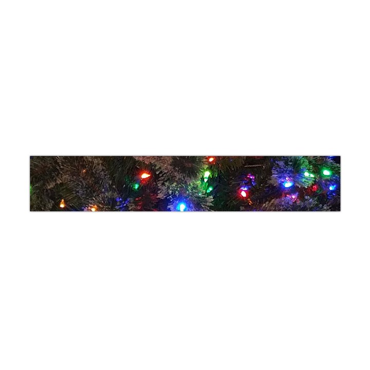 Christmas Lights Premium Plush Fleece Scarf (Mini)