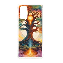 Tree Cosmic Spiritual Meditation Samsung Galaxy Note 20 Tpu Uv Case by Apen