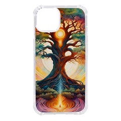 Tree Cosmic Spiritual Meditation Iphone 14 Tpu Uv Print Case by Apen