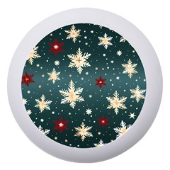 Snowflakes Winter Snow Dento Box With Mirror