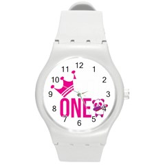 Wild One Round Plastic Sport Watch (m) by ZenithThreads