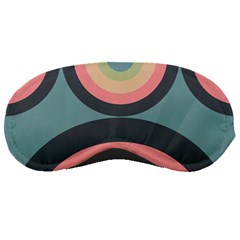 Circles Design Pattern Tile Sleep Mask