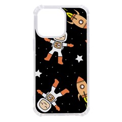 Astronaut Space Rockets Spaceman Iphone 13 Pro Tpu Uv Print Case by Ravend