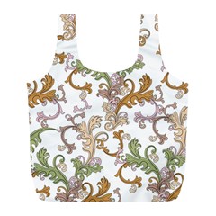 Pattern Design Art Decoration Full Print Recycle Bag (l)