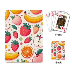 Fruit Sweet Pattern Playing Cards Single Design (rectangle)