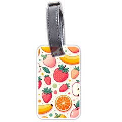 Fruit Sweet Pattern Luggage Tag (one Side) by Ravend