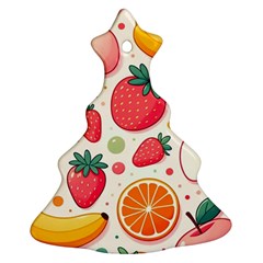 Fruit Sweet Pattern Ornament (christmas Tree) 