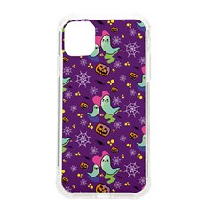 Pumpkins Ghosts Skeleton Pattern Iphone 11 Tpu Uv Print Case