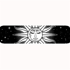 Sun Moon Star Universe Space Large Bar Mat by Ravend