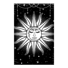 Sun Moon Star Universe Space Shower Curtain 48  X 72  (small) 