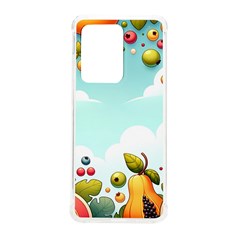 Fruits Sweet Papaya Orange Pattern Samsung Galaxy S20 Ultra 6 9 Inch Tpu Uv Case by Ravend