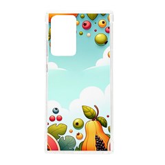 Fruits Sweet Papaya Orange Pattern Samsung Galaxy Note 20 Ultra Tpu Uv Case