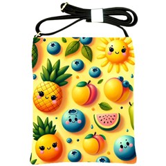 Fruits Fresh Sweet Pattern Shoulder Sling Bag