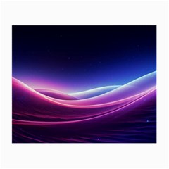 Cosmic Galaxy Quantum Art Nature Small Glasses Cloth (2 Sides) by Ravend