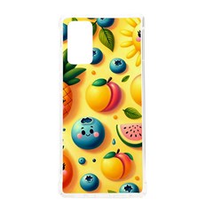 Fruits Fresh Sweet Pattern Samsung Galaxy Note 20 Tpu Uv Case by Ravend