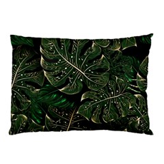 Monstera Plant Tropical Jungle Pillow Case (two Sides) by Ravend