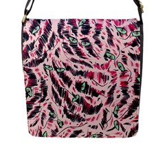 Drawing Notebook Print Reason Flap Closure Messenger Bag (l)