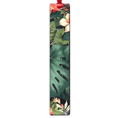 Flowers Monstera Foliage Tropical Large Book Marks