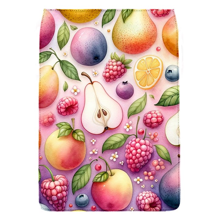 Fruits Apple Strawberry Raspberry Removable Flap Cover (S)