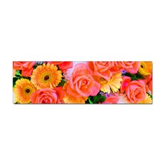 Bouquet Floral Blossom Anniversary Sticker Bumper (100 Pack)