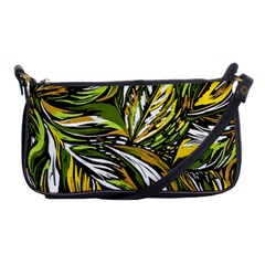 Foliage Pattern Texture Background Shoulder Clutch Bag