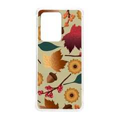 Autumn Leaves Colours Season Samsung Galaxy S20 Ultra 6 9 Inch Tpu Uv Case by Ravend