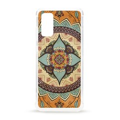 Mandala Floral Decorative Flower Art Samsung Galaxy S20 6 2 Inch Tpu Uv Case