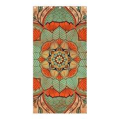 Mandala Floral Decorative Flower Shower Curtain 36  X 72  (stall) 