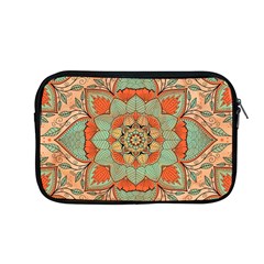 Mandala Floral Decorative Flower Apple Macbook Pro 13  Zipper Case by Ravend