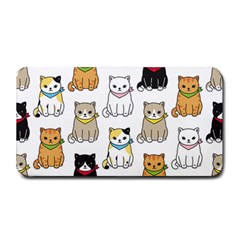 Cat Kitten Seamless Pattern Medium Bar Mat by Grandong