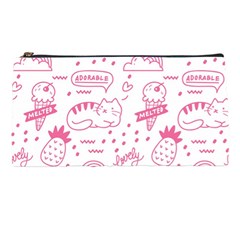 Cute Girly Seamless Pattern Pencil Case by Grandong