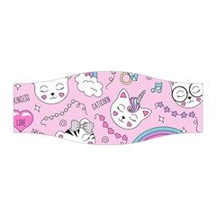 Beautiful Cute Animals Pattern Pink Stretchable Headband