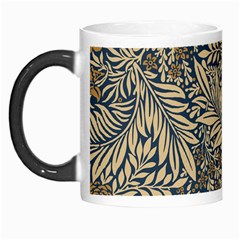 Brown Vintage Background Vintage Floral Pattern, Brown Morph Mug by nateshop