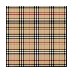 Burberry, Checker, Clothes, Fashion, Pattern Tile Coaster by nateshop
