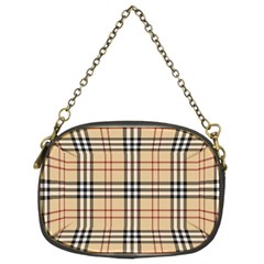 Burberry, Checker, Clothes, Fashion, Pattern Chain Purse (two Sides) by nateshop