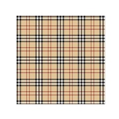 Burberry, Checker, Clothes, Fashion, Pattern Square Satin Scarf (30  X 30 ) by nateshop