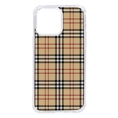 Burberry, Checker, Clothes, Fashion, Pattern Iphone 14 Pro Max Tpu Uv Print Case by nateshop