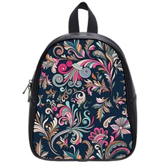 Coorful Flowers Pattern Floral Patterns School Bag (small) by nateshop