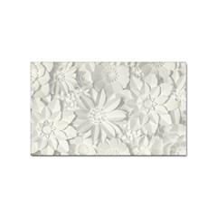 Damask, Desenho, Flowers, Gris Sticker Rectangular (100 Pack) by nateshop