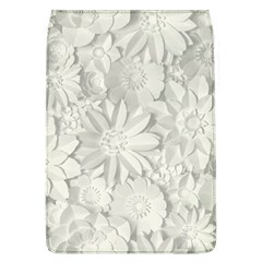 Damask, Desenho, Flowers, Gris Removable Flap Cover (l) by nateshop