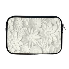 Damask, Desenho, Flowers, Gris Apple Macbook Pro 17  Zipper Case by nateshop