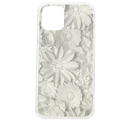 Damask, Desenho, Flowers, Gris Iphone 12 Pro Max Tpu Uv Print Case by nateshop