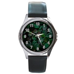 Dark Nature , Nature, Edeg Round Metal Watch