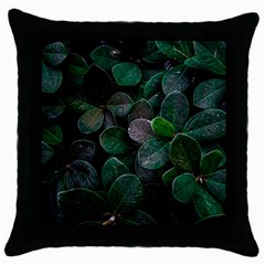 Dark Nature , Nature, Edeg Throw Pillow Case (Black)